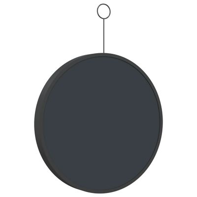 vidaXL konksuga ripp-peegel, must, 30 cm