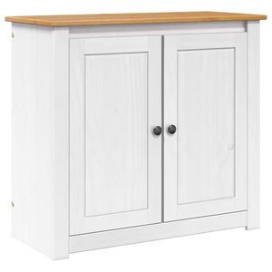 vidaXL Akvaariumi alus PANAMA Valge ja pruun 81 x 36 x 73 cm 250 kg