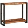 vidaXL Konsoollaud Mitmev&auml;rviline 90 x 33 x 75 cm Tugev taastatud puit