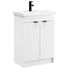 vidaXL Vannitoa m&ouml;&ouml;bleset Valge 56 x 37,5 x 81 cm Tehispuit