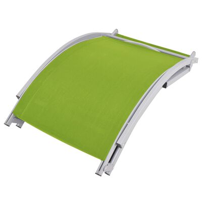 vidaXL kokkupandavad lamamistoolid, 2 tk, roheline, textilene-kangas