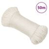 vidaXL töököis, valge, 3 mm, 50 m, polüpropüleen