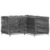 vidaXL L-kujulised aiamööbli katted 2 tk, 16 aasaga, 215 x 215 x 90 cm