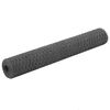 vidaXL traataed kanadele, PVC kattega teras, 25 x 1 m, hall