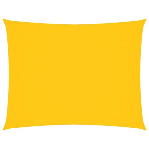 vidaXL oxford-kangast p&auml;ikesepuri, ristk&uuml;likukujuline, 4x5 m, kollane