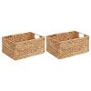 vidaXL Ladustamiskorvid 2 pcs Neutraalne 35 x 25 x 17 cm Vesih&uuml;atsint