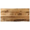 vidaXL lauaplaat naturaalse servaga 80x40x3,8 cm t&ouml;&ouml;tlemata mangopuit