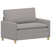 vidaXL Diivan Helehall 126 x 81 x 87,5 cm kangas
