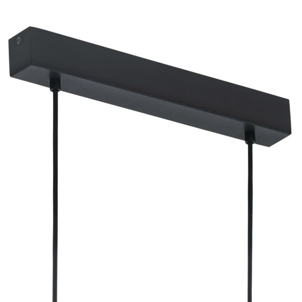 EGLO rippvalgusti "TOWNSHEND" 6x25 W must ja pruun 95499