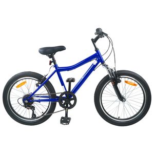 vidaXL Laste Bike 20 Tolli 6-Speed vanuses 6-11 aastat Tumesinine