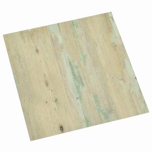 vidaXL P&otilde;randaplaadid 5,11 m&sup2; 55 pcs PVC Valge ja Helepruun