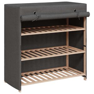 vidaXL kingakapp kattega, hall, 79 x 40 x 80 cm, kangas