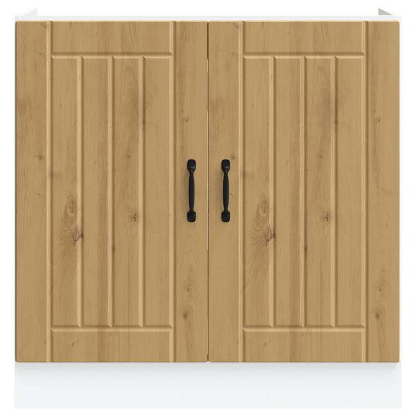 vidaXL Valamu aluskapp Lucca, k&auml;sit&ouml;&ouml;tamm, tehispuit