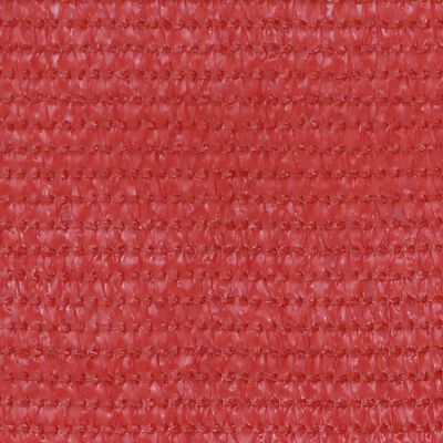 vidaXL rõdusirm, punane, 90 x 500 cm, HDPE