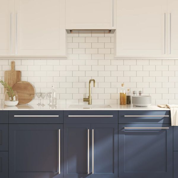 vidaXL kapi k&auml;epidemed 20 tk, h&otilde;bedane, 480 mm, roostevaba teras