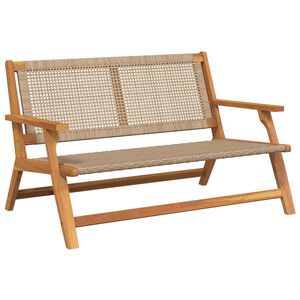 vidaXL Aia m&ouml;&ouml;bel Beež 122 x 78 x 73 cm Tugev akatsiapuu