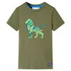 Laste T-s&auml;rk, khaki, 116