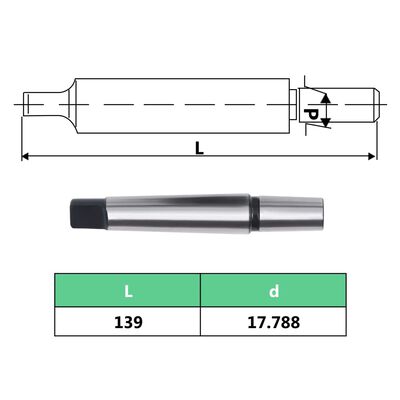 vidaXL kiirvabastusega trellipadrun MT2-B18 16 mm kinnitusvahemikuga
