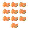 vidaXL pingutitega koormarihmad 10 tk 0,4 tonni 6 m x 25 mm, oranž