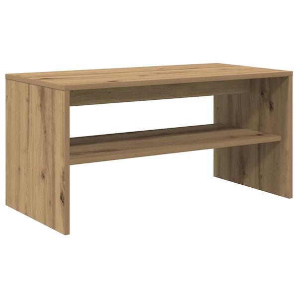 vidaXL telerikapp Artisan tamm 80x40x40 cm Engineered Wood