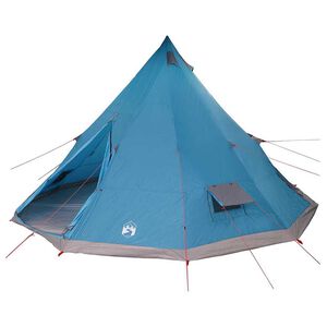 vidaXL Tipi telk katusega ladustamisega Sinine 560 x 560 x 300 cm taft