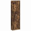 vidaXL Garderoobikapp Suitsetatud tamm 55 x 25 x 189 cm Tehispuit