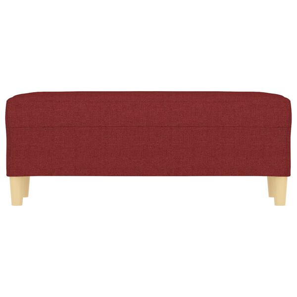 vidaXL pink, veinipunane, 100x35x41 cm, kangas