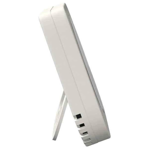 vidaXL Termo Hygromeeter Valge 7,5 x 7,5 x 1,2 cm ABS