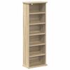 vidaXL CD kapp Sonoma tamm 60 x 17 x 92 cm Tehispuit