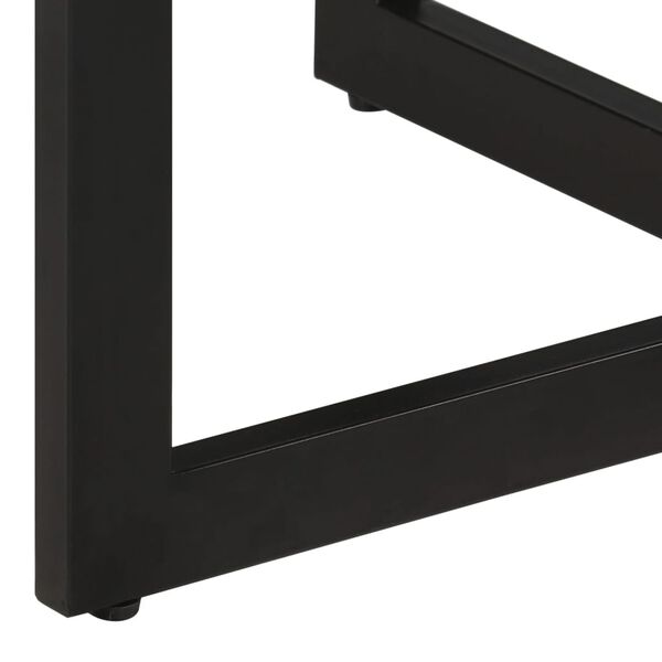 vidaXL söögilaud, 110 x 75 cm, toekas mangopuit