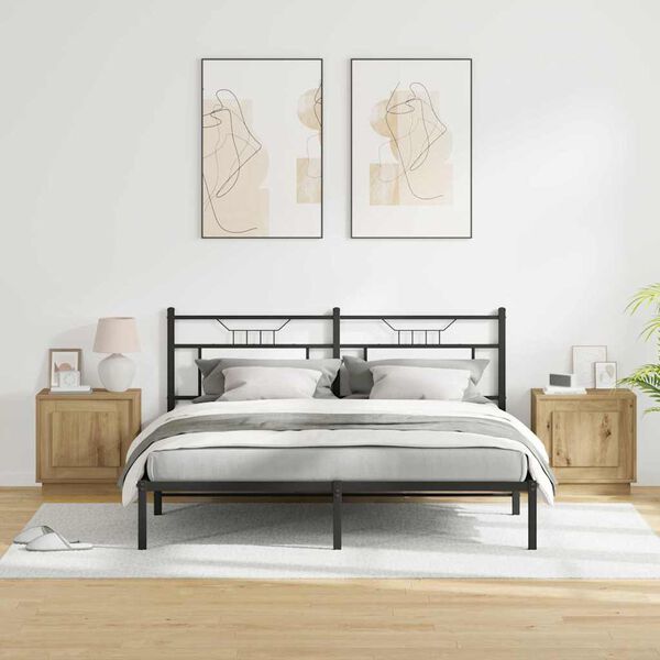 vidaXL &Ouml;&ouml;lambi kapp 2 pcs K&auml;sit&ouml;&ouml;puu 44 x 34,5 x 45 cm Tehispuit