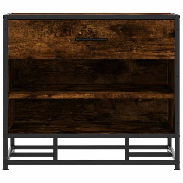 vidaXL kingapink suitsutamm konstrueeritud puit ja metall