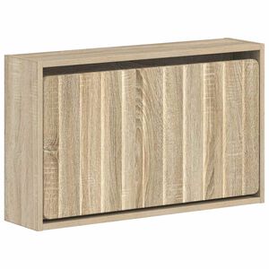 vidaXL Seinale kinnitatav jalan&otilde;ude kapp ZWOLLE 71 x 17 x 43 cm