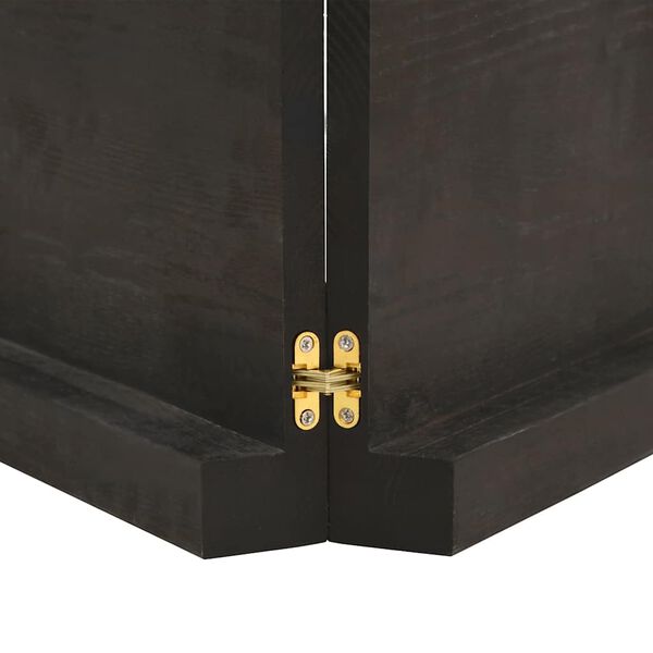 vidaXL lauaplaat, tumepruun, 220x50x(2-6) cm, t&ouml;&ouml;deldud t&auml;ispuit