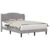 vidaXL Voodi raam peaga Helehall 120 x 200 cm Samet