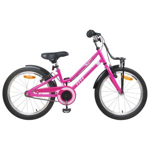 vidaXL Laste Bike 20 Tolli vanuses 6-11 aastat Roosa Must