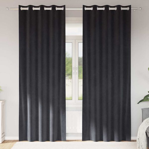 vidaXL Pimendavad kardinad 2 pcs Tumehall 140 x 260 cm Samet