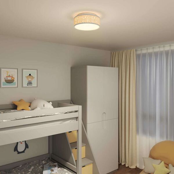 vidaXL Laelamp prožektoritega Hall 30 x 30 x 13,5 cm kangas