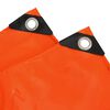 vidaXL Tarpaulin 650g / m&sup2; Oranž 4 x 7 m L&otilde;uend PVC kattega