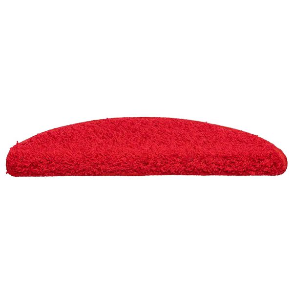 vidaXL trepimatid 20 tk 56 x 17 x 3 cm punased poolringikujulised