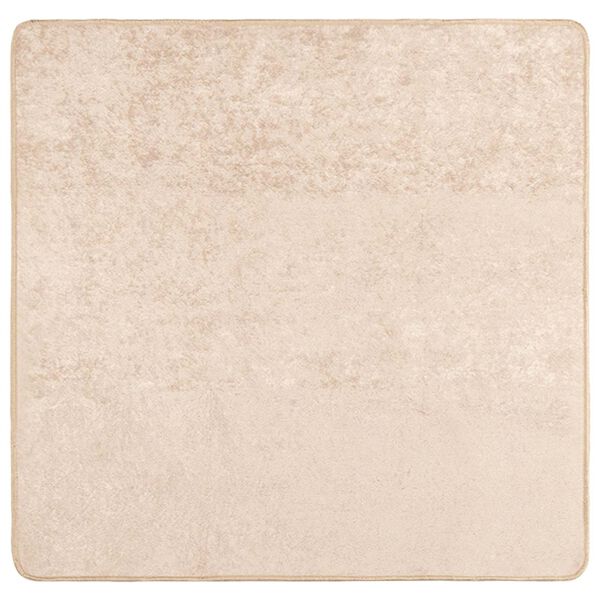 vidaXL Kild Tr&uuml;kk cream 100 x 100 cm Pol&uuml;ester ja PVC