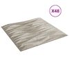vidaXL Seinapaneelid 48 pcs Kivi Betoon 50 x 50 cm XPS Vaht
