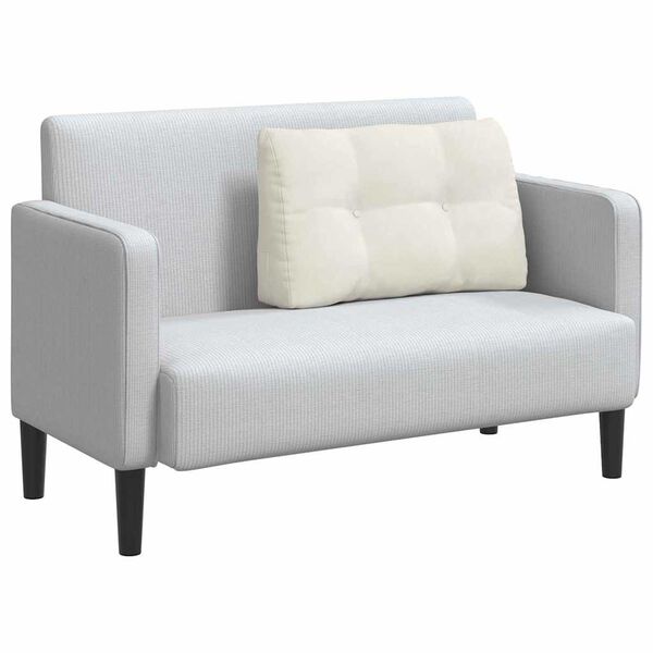 vidaXL Seljatugi padi cream 80 x 24 x 50 cm Samet