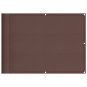 vidaXL r&otilde;dusirm, pruun, 75x800 cm, 100% pol&uuml;ester oxford