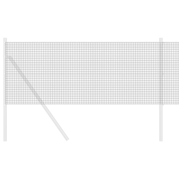 vidaXL Keevitatud Traadi Aed Hall 0.6 x 10 m Teras
