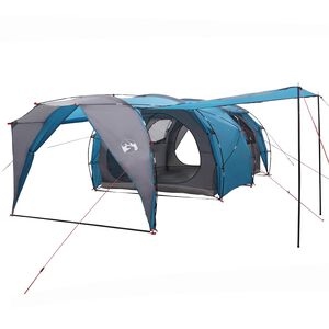 vidaXL Tunnelitelk Sinine 562 x 265 x 216 cm 185T Pol&uuml;ester PU-kattega