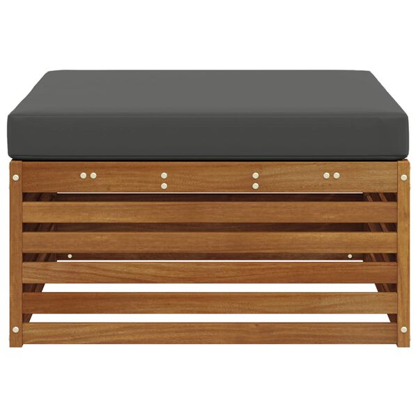 vidaXL V&auml;li jalatoed Tugev akatsiapuu Neutraalne