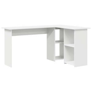vidaXL Laud Valge 142 x 102 x 73 cm Tehispuit