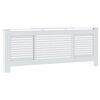 vidaXL MDF radiaatorikate, valge, 205 cm