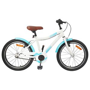 vidaXL Laste Bike 18 Tolli 5-7 aastastele Hele sinine